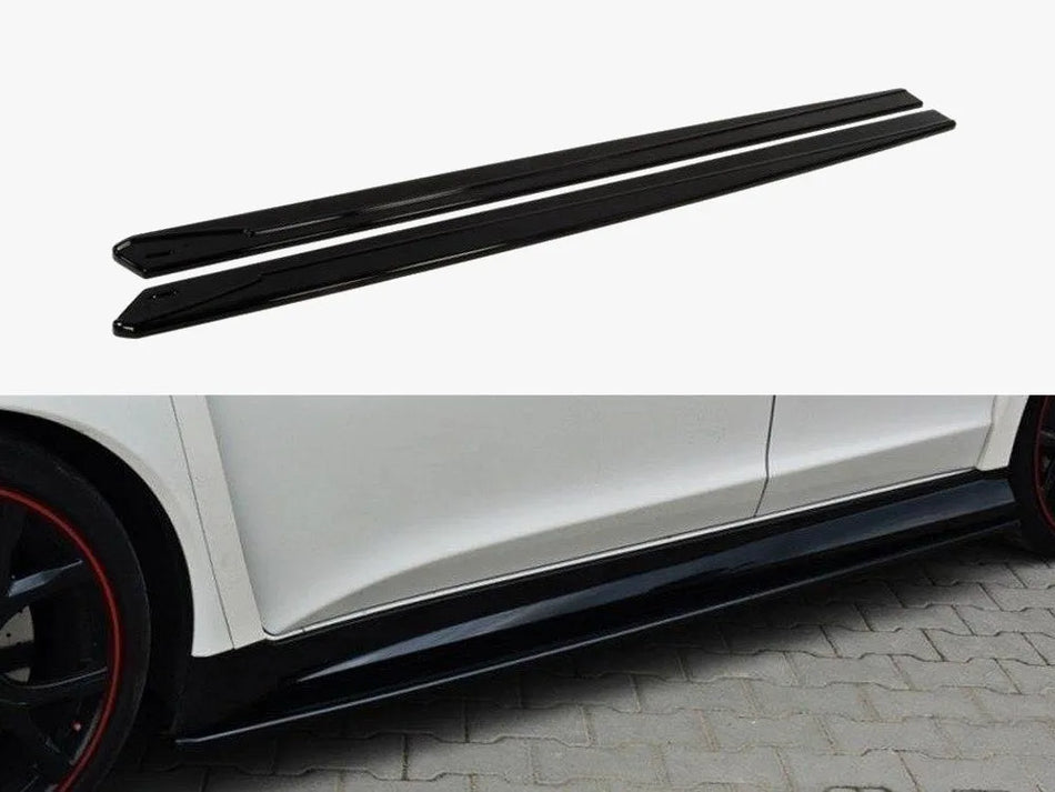 Maxton Side Skirts Diffusers Honda Civic IX Type R