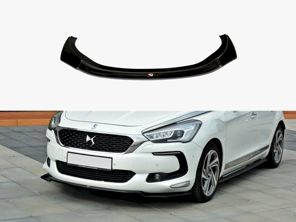 Maxton Front Splitter V.1 Citroen DS5 - Textured