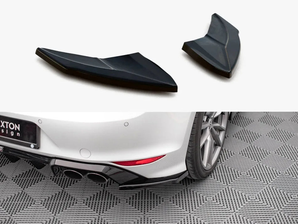Maxton Rear Side Splitters V.4 VW Golf R Mk7