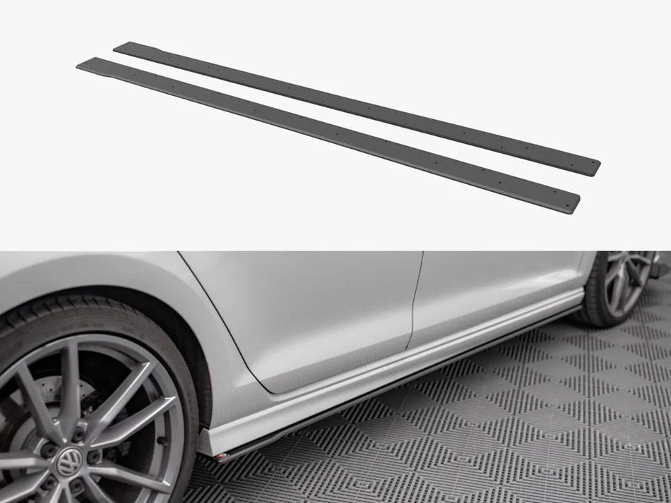 Maxton Street PRO Side Skirts Diffusers VW Golf R Mk7