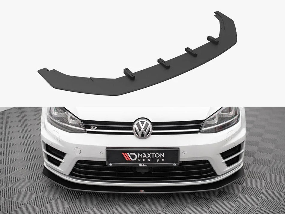 Maxton Street PRO Front Splitter V.2 VW Golf R Mk7