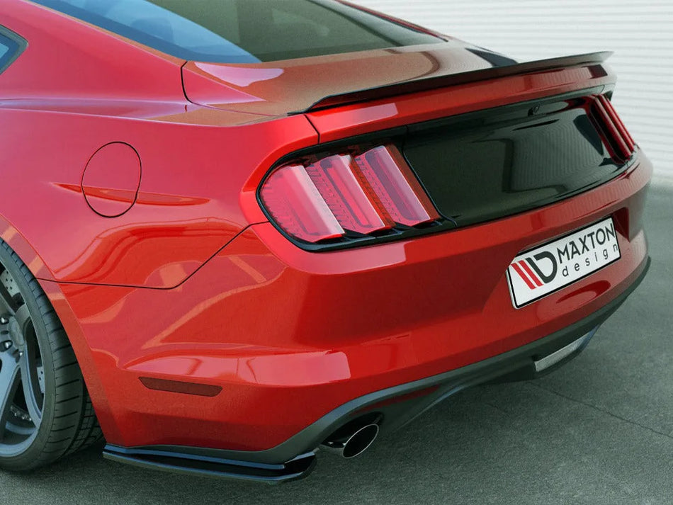 Maxton Rear Side Splitters Ford Mustang Mk6 (2014-17)