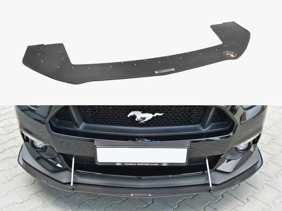 Maxton Front Racing Splitter Ford Mustang GT Mk6