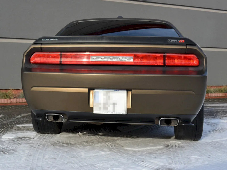 Maxton Rear Side Splitters Dodge Challenger Mk3 PHASE-1 SRT8 Coupe