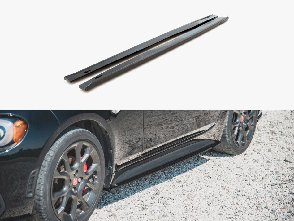 Maxton Side Skirts Diffusers Abarth 124 Spider
