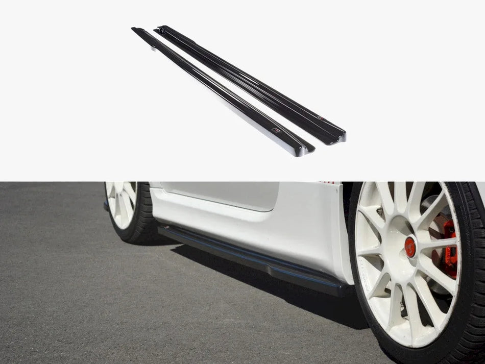 Maxton Side Skirts Diffusers Abarth 500 Mk1