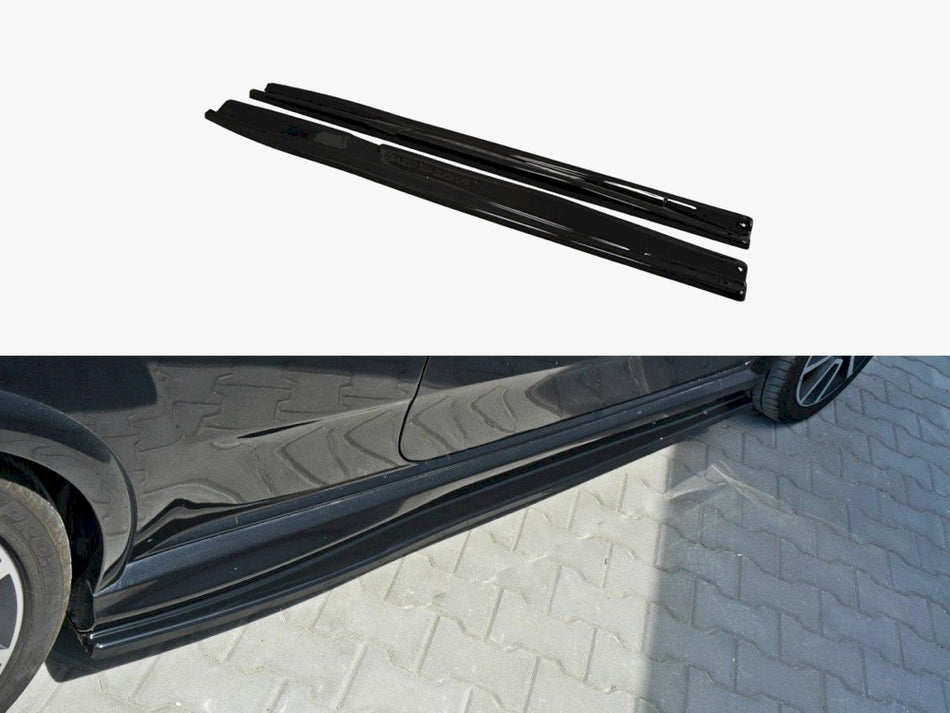 Maxton Side Skirts Diffusers Abarth Punto Evo