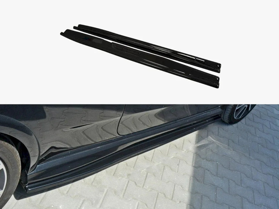 Maxton Side Skirts Diffusers Abarth Punto Evo