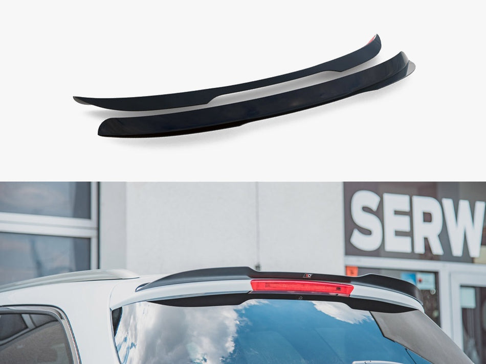 Maxton Spoiler CAP Ford Mondeo Estate Mk5 Facelift - Textured