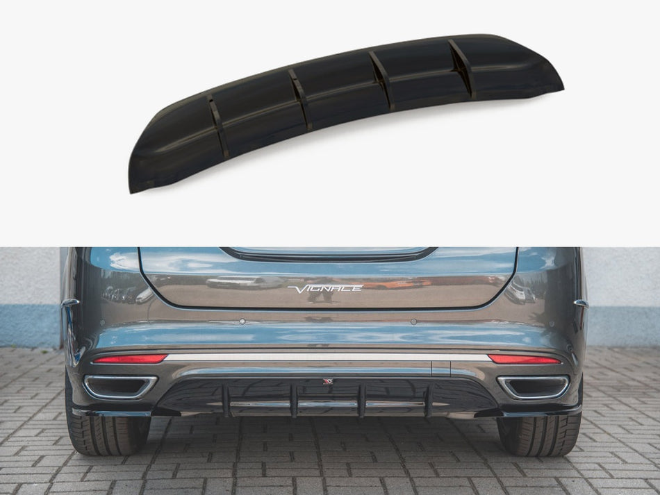 Maxton Rear Valance Ford Mondeo Vignale Mk5 Facelift - Textured