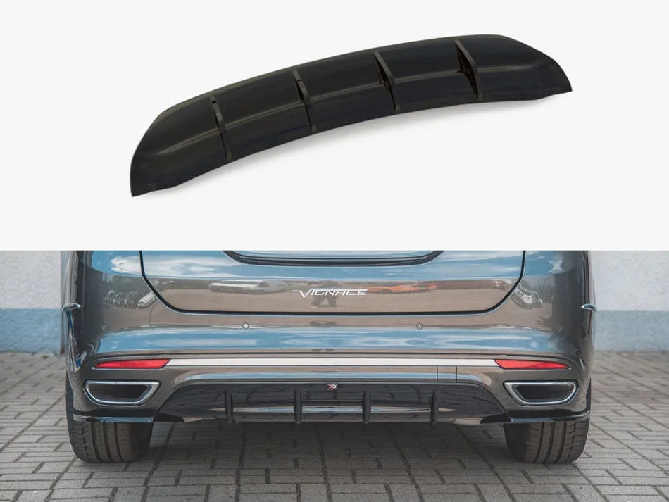 Maxton Rear Valance Ford Mondeo Vignale Mk5 Facelift - Textured