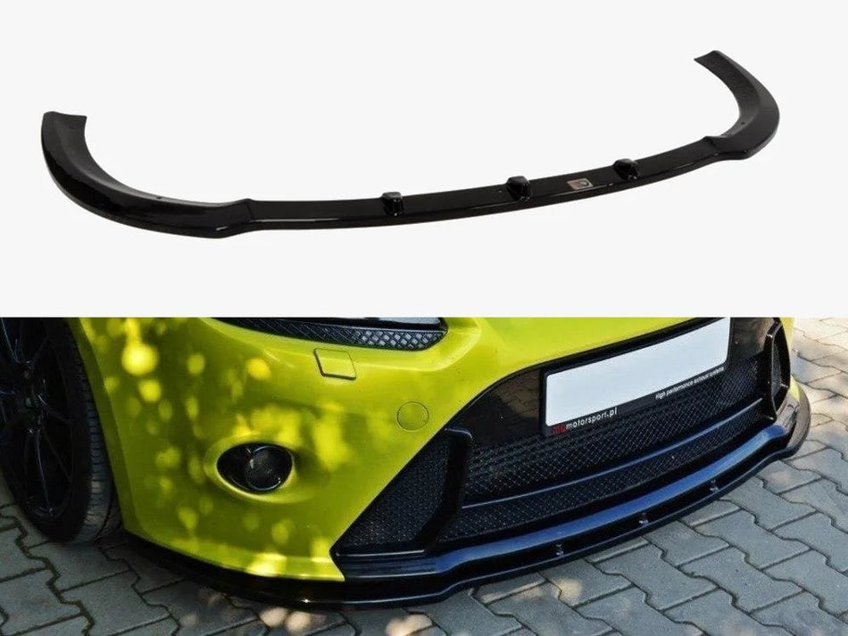 Maxton Front Splitter V.1 Ford Focus MK2 RS - Carbon Look