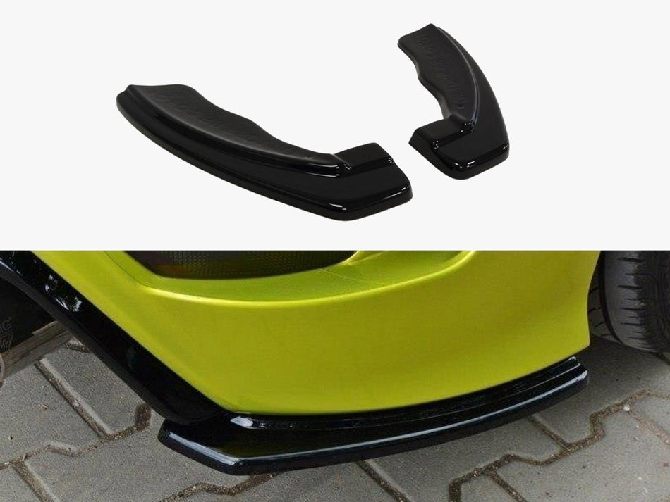 Maxton Rear Side Splitters Ford Focus MK2 RS - Carbon Look