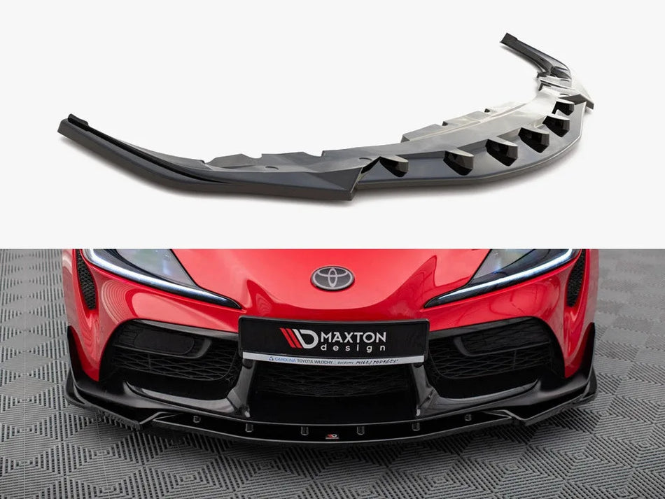Maxton Front Splitter V.4 Toyota Supra Mk5