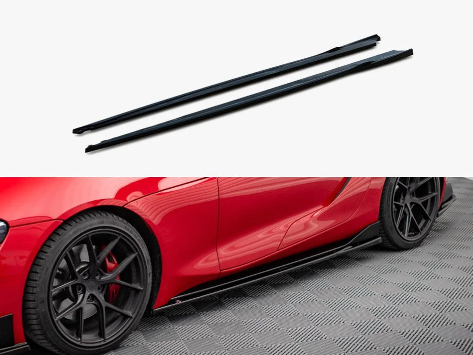 Maxton Side Skirts Diffusers V.3 Toyota Supra Mk5