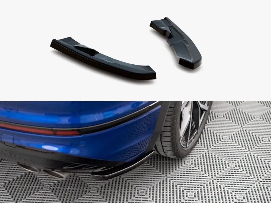 Maxton Rear Side Splitters VW Tiguan R MK2 Facelift (2020-)