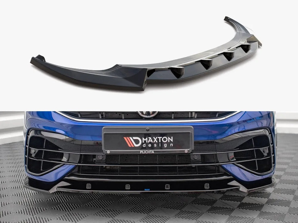 Maxton Front Splitter V.2 VW Tiguan R / R-line MK2 Facelift (2020-)