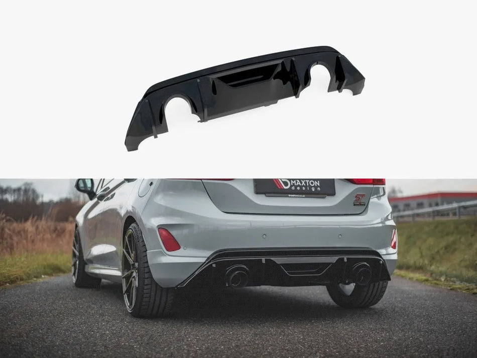 Maxton Rear Diffuser + Milltek RS Upgrade KIT - Ford Fiesta MK8 ST & MK8.5 ST (2018-2022)