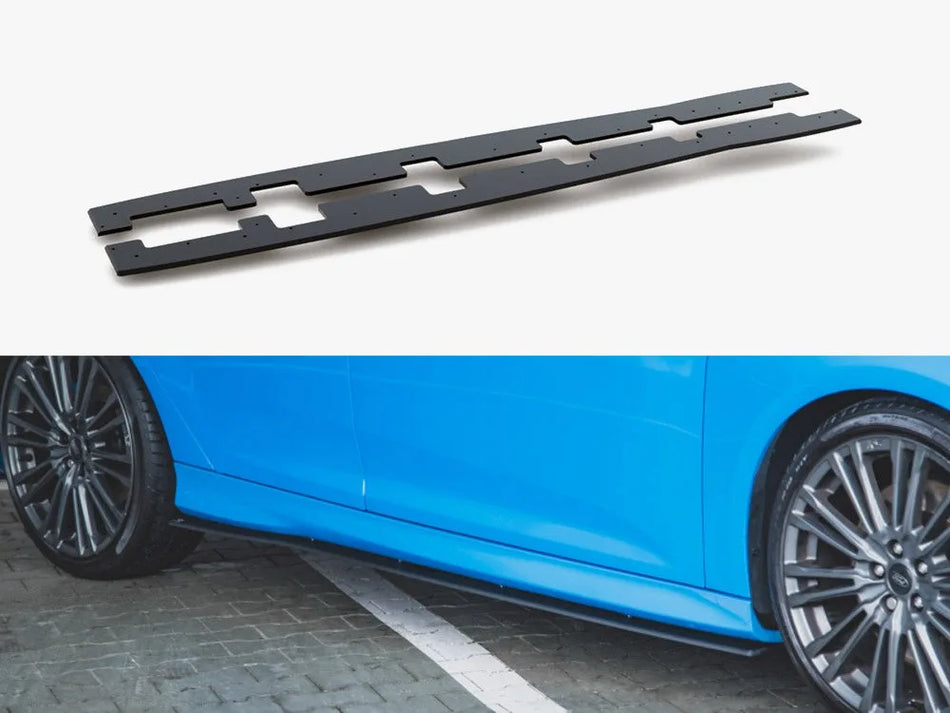 Maxton Street PRO Side Skirts Diffusers Ford Focus RS Mk3