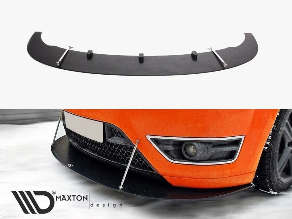 Maxton Front Racing Splitter Ford Focus II ST Preface Model