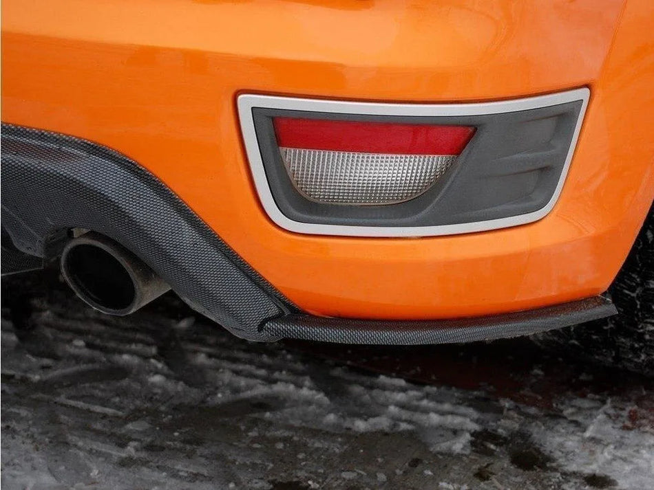 Maxton Rear Side Splitters Ford Focus MK2 ST Preface Model Fits With Rear Valance