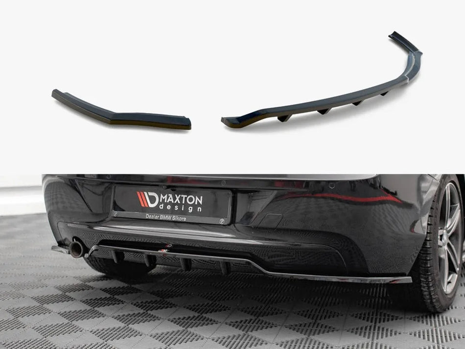 Maxton Central Rear Splitter (Vertical Bars) BMW 1 F20
