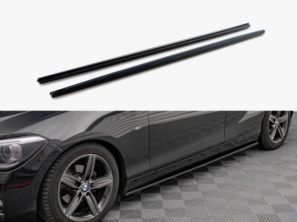 Maxton Side Skirts Diffusers Bmw 1 F20 (2011-2015)