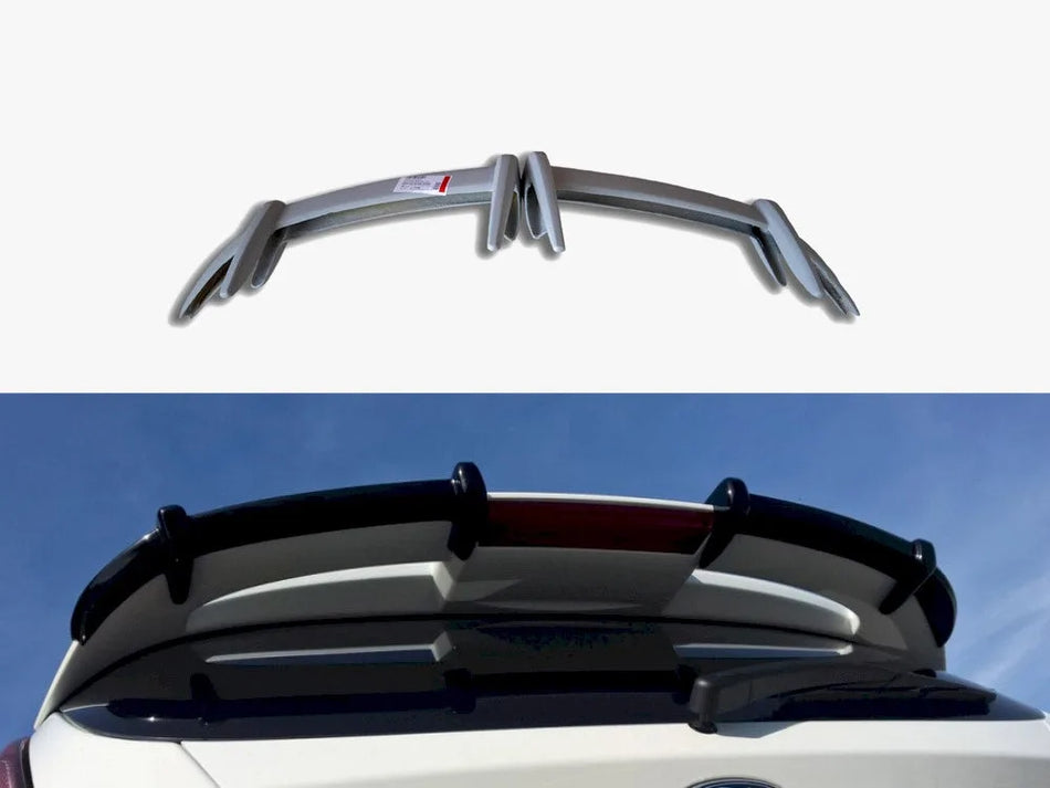 Maxton Roof Spoiler Extension Ford Fiesta ST / Zetec S Mk7 Facelift
