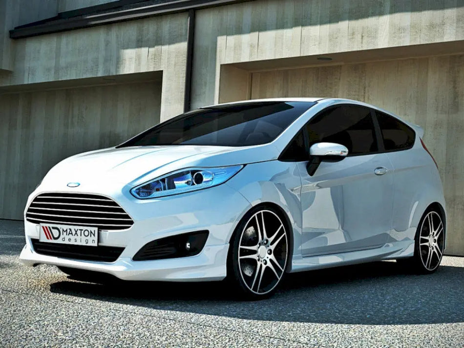 Maxton Front Bumper Spoiler Ford Fiesta Mk7 Facelift