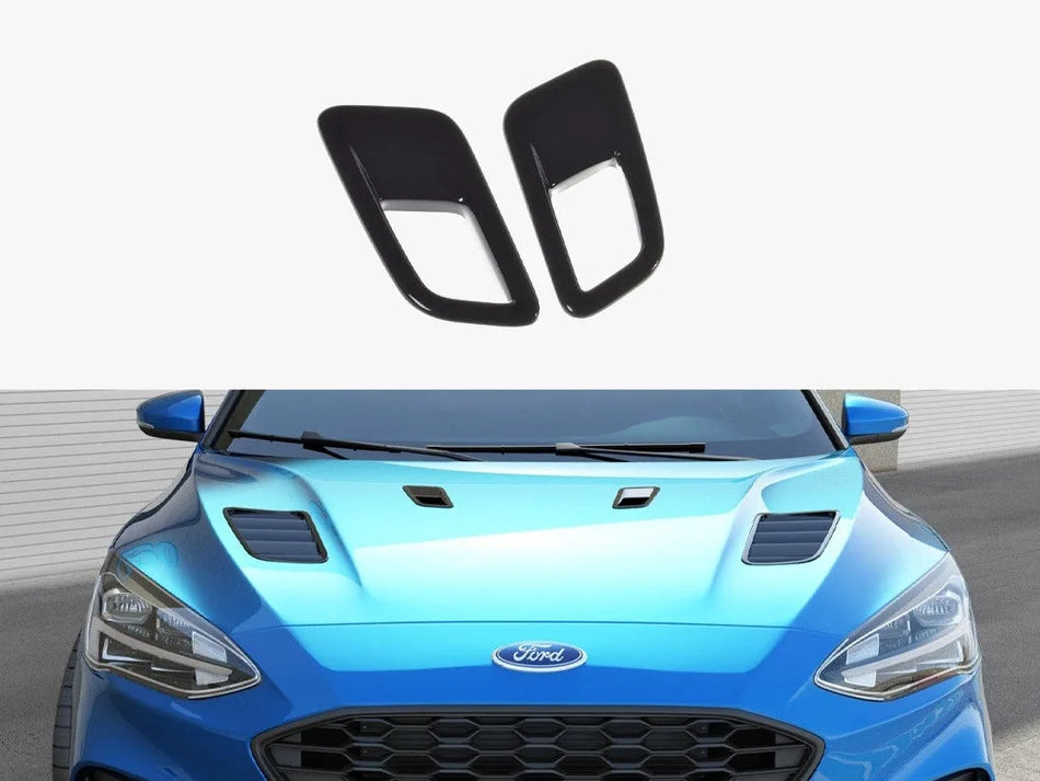 Maxton Bonnet Vents (Smaller Ones) Ford Focus MK4 St-line (2018-UP)