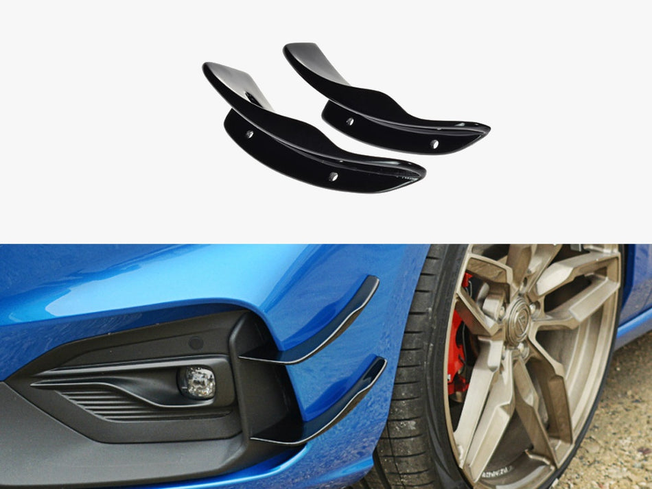 Maxton Front Bumper Wings (Canards) Ford Focus ST / ST-Line Mk4