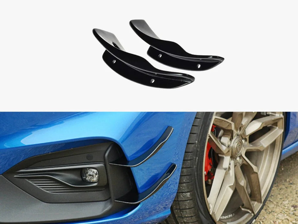 Maxton Front Bumper Wings (Canards) Ford Focus ST / ST-Line Mk4