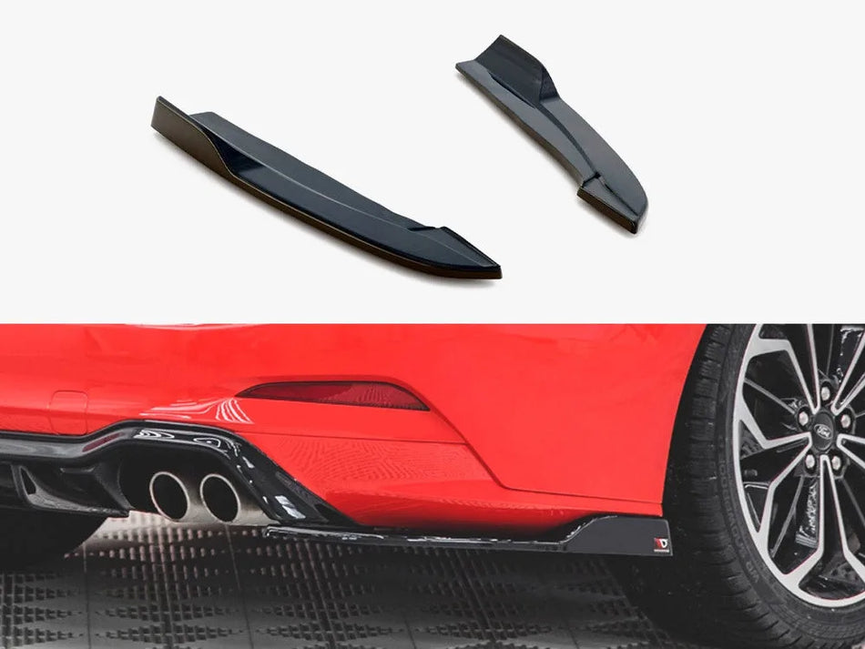 Maxton Rear Side Splitters V.4 (For rear valance v.1) Ford Focus ST-Line Estate Mk4