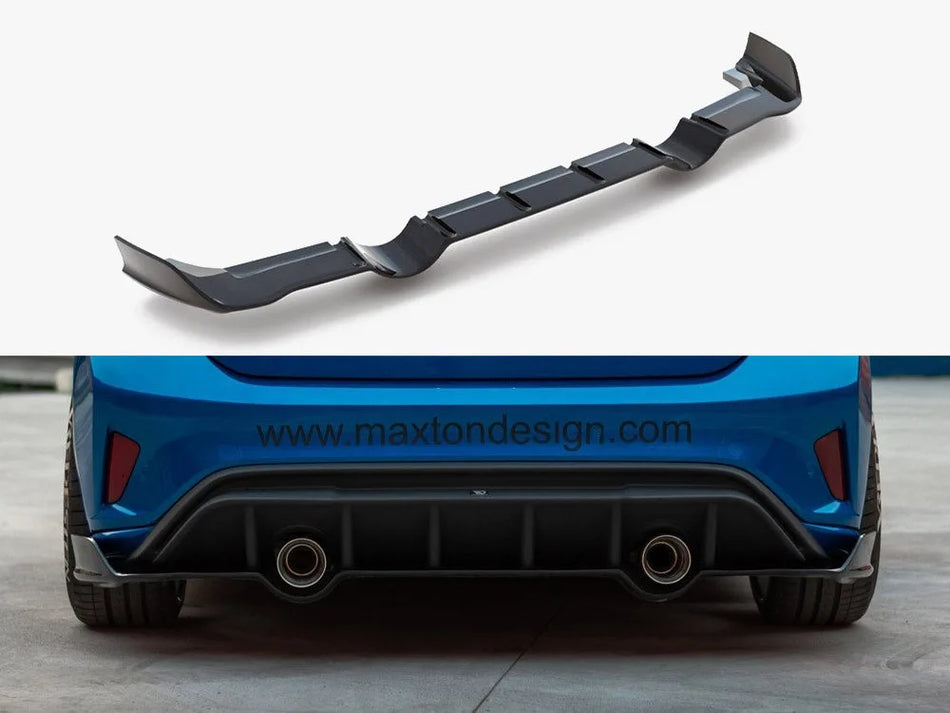 Maxton Rear Splitter Ford Focus ST-Line Hatchback Mk4