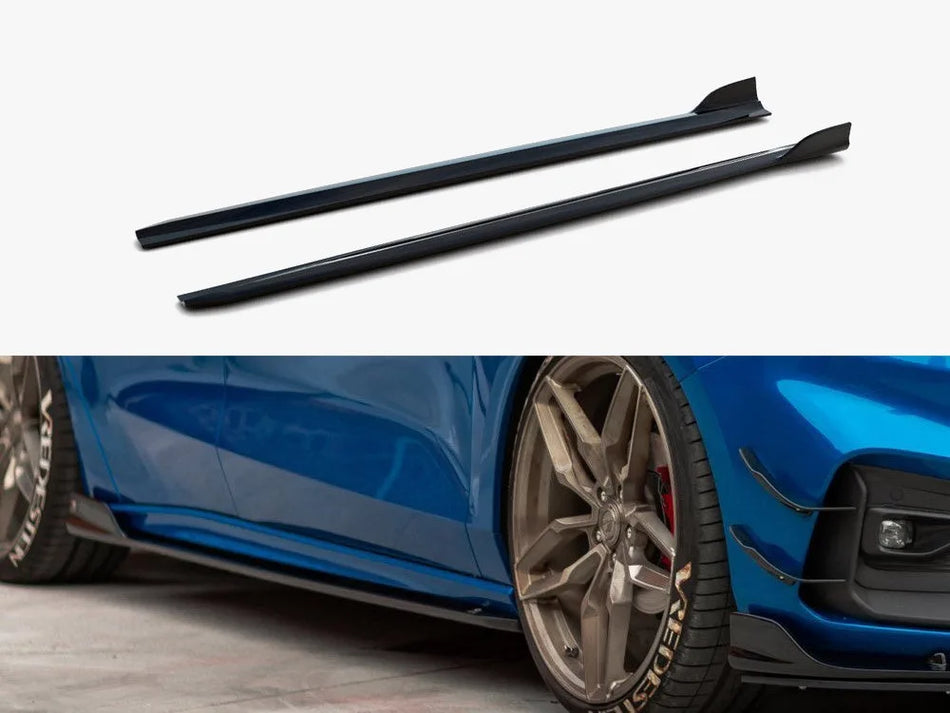 Maxton Side Skirt Diffusers Ford Focus ST / ST-Line Mk4