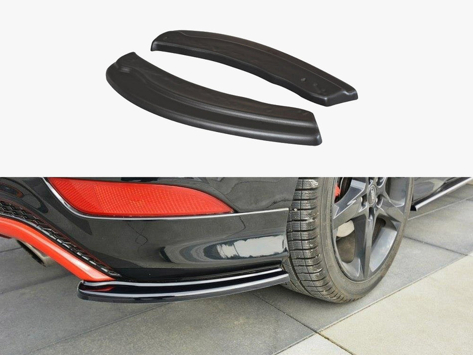 Maxton Rear Side Splitters Ford Focus Mk3 ST-Line (Facelift) 2015-2018