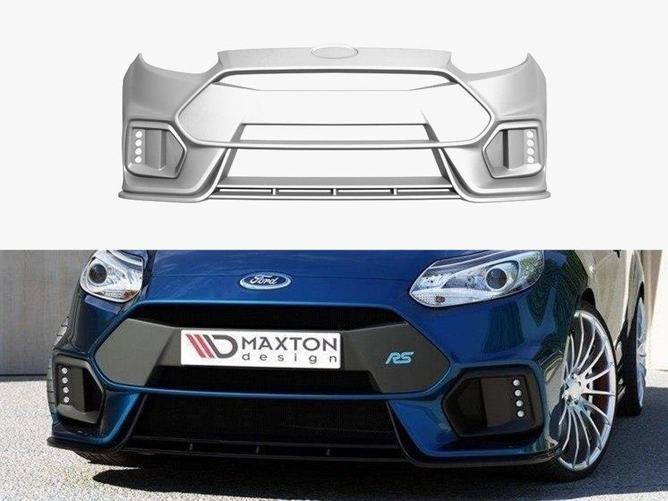 Maxton Front Bumper Ford Focus Mk3 Preface (Focus RS 2015 Look)