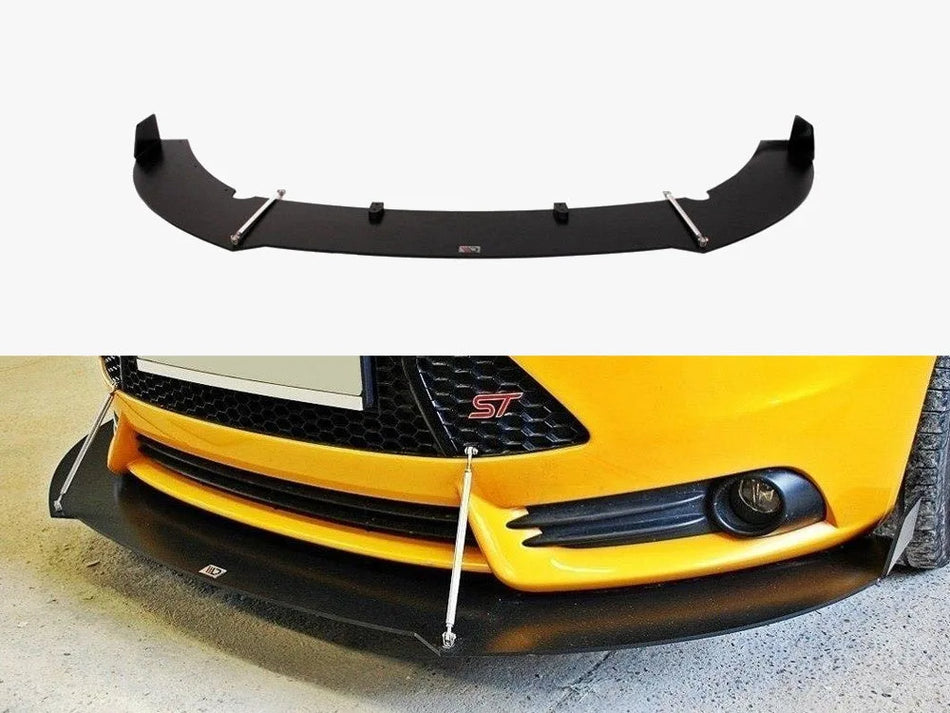 Maxton Front Racing Splitter Focus ST MK3 Preface Model Version 2