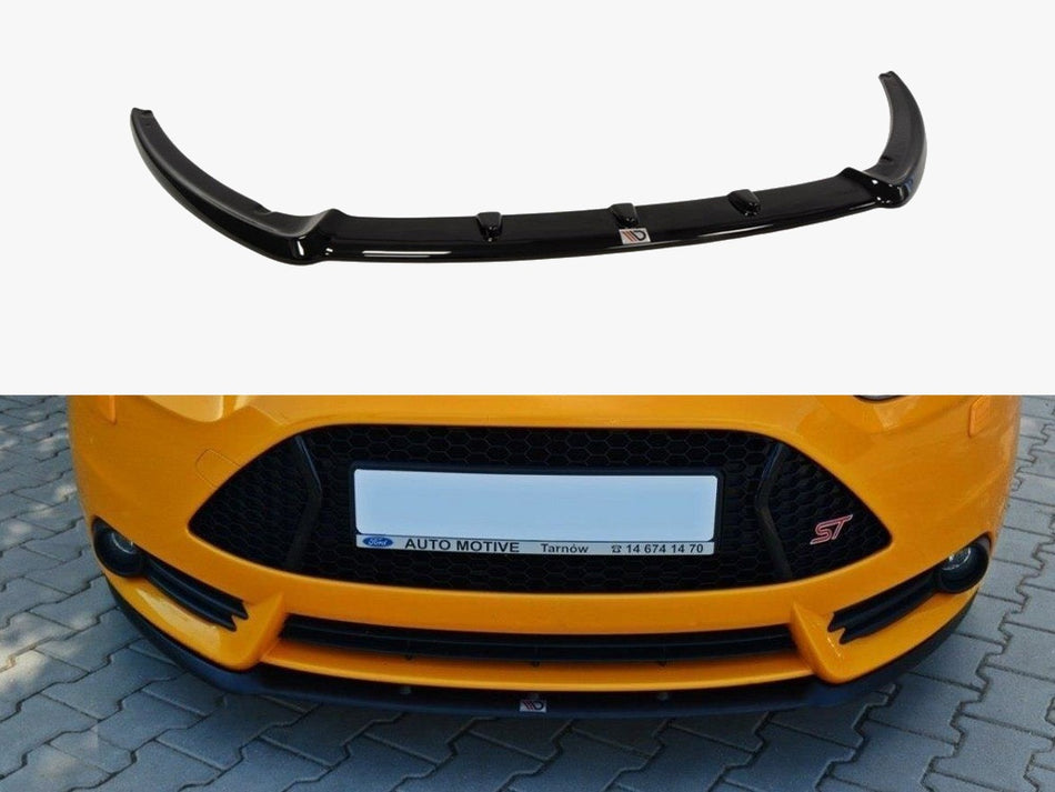 Maxton Front Splitter Ford Focus Mk3 ST (Cupra) Preface Model