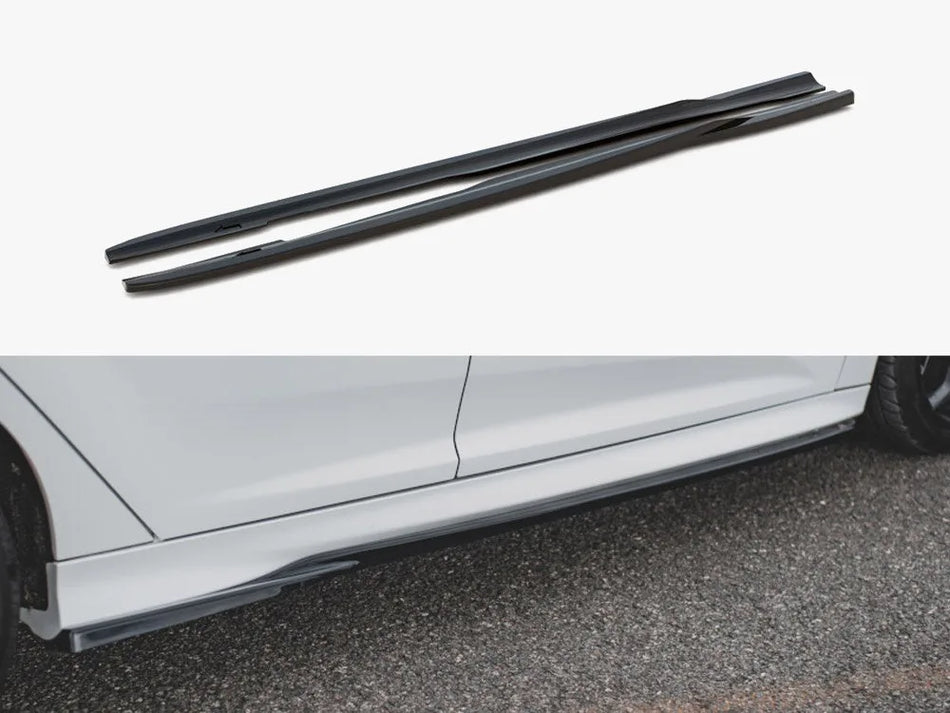 Maxton Side Skirts Diffusers V2 Ford Focus ST & RS MK3 (2015-2018)