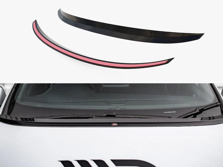 Maxton Bonnet Extension Ford Fiesta Mk8 Standard / ST-Line / ST TEXTURED