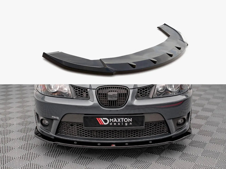 Maxton Front Splitter V.1 Seat Ibiza Cupra MK3 (2004-2008)