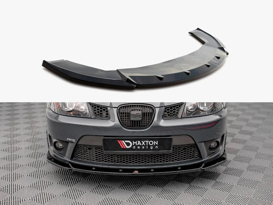 Maxton Front Splitter V.2 Seat Ibiza Cupra MK3 (2004-2008)
