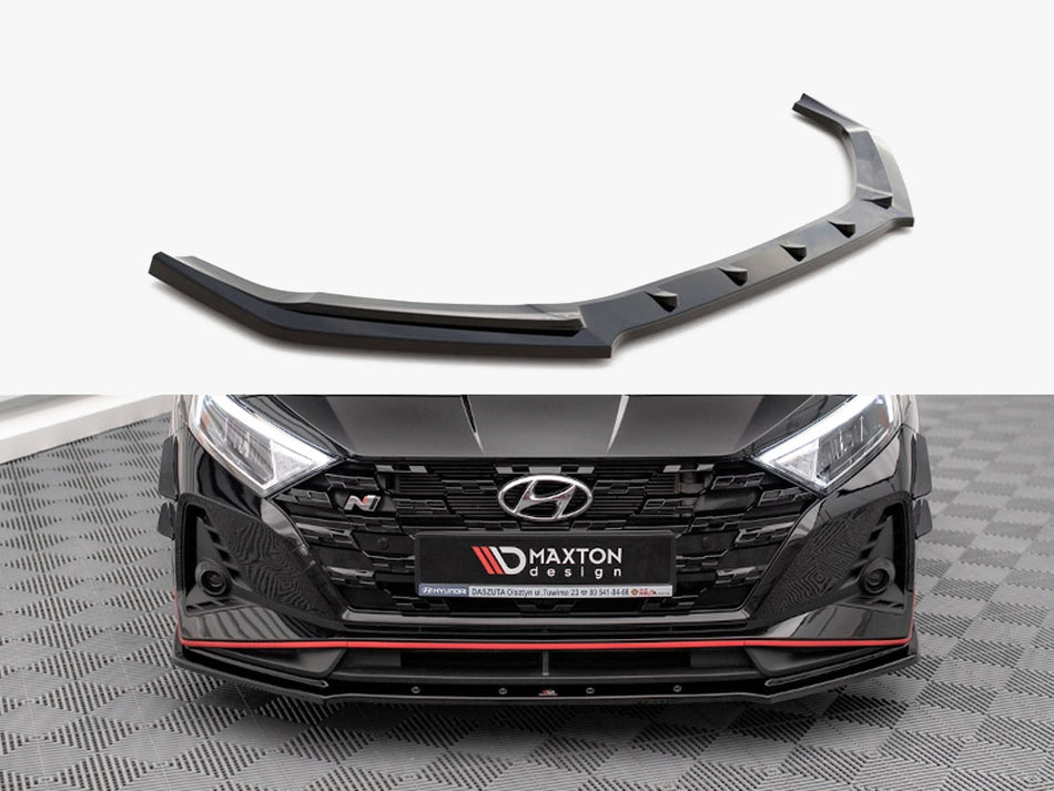 Maxton Front Splitter V.1 Hyundai I20 N Mk3