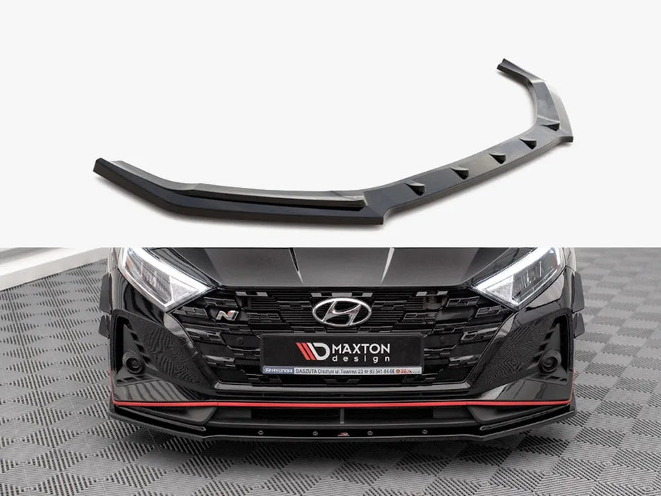 Maxton Front Splitter V.1 Hyundai I20 N Mk3
