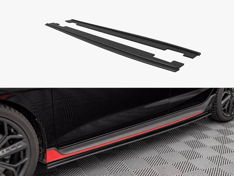 Maxton Street PRO Side Skirts Diffusers Hyundai I20 N Mk3