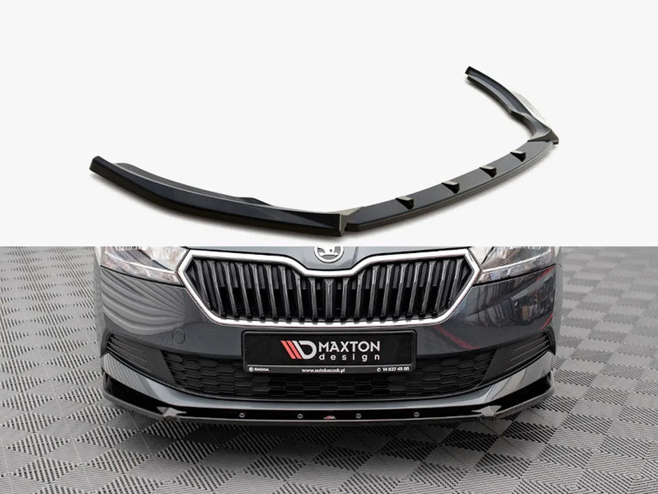 Maxton Front Splitter Skoda Fabia MK3 Facelift (2019-)