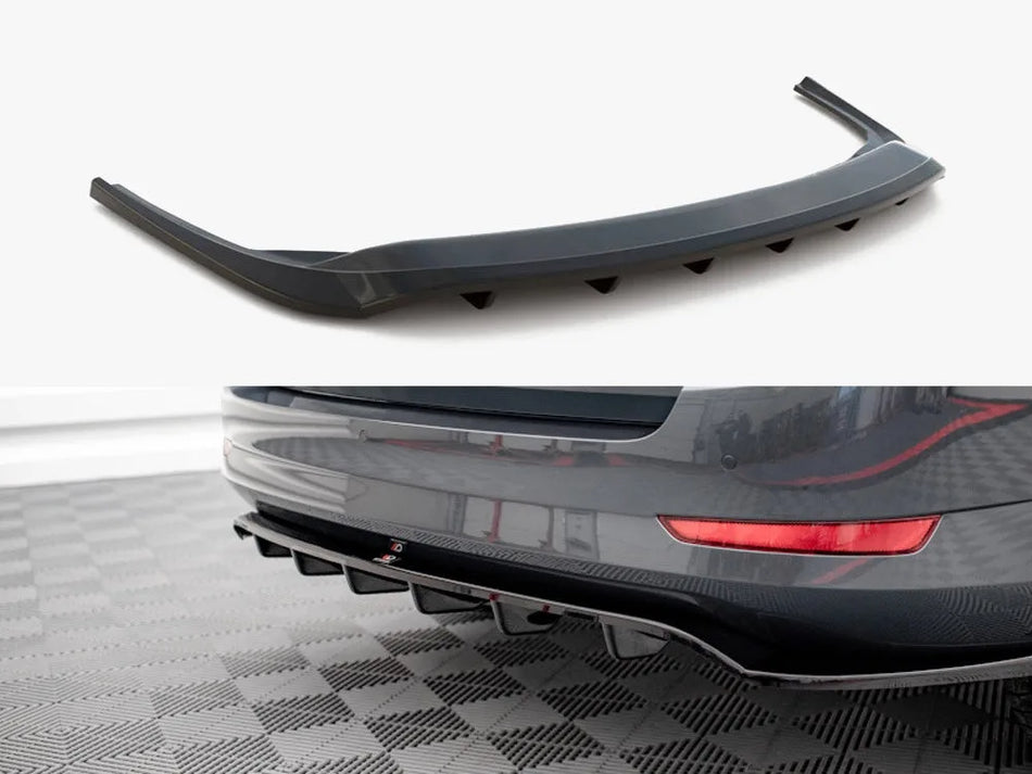 Maxton Rear Splitter (Vertical Bars) Skoda Fabia Estate Mk3 Facelift