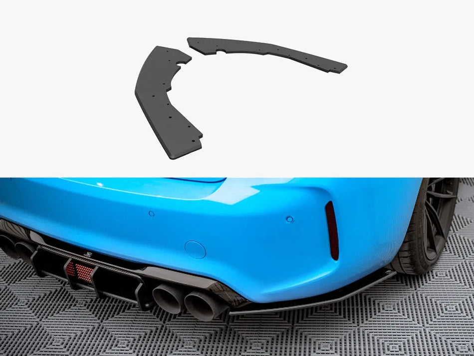 Maxton Street PRO Rear Side Splitters Bmw M2 F87 (2016-2020)