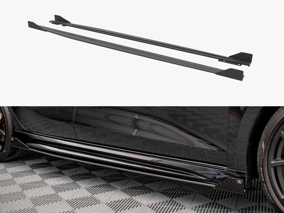 Maxton Street PRO Side Skirts Diffusers + Flaps Audi RS3 Sportback 8Y